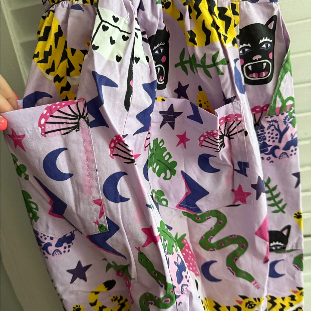 Nooworks Overalls with Amy Hastings print - Picture 3 of 5
